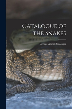 Paperback Catalogue of the Snakes Book