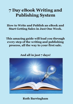 Paperback 7 Day eBook Writing and Publishing System Book
