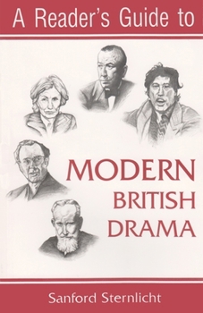 Paperback A Reader's Guide to Modern British Drama Book