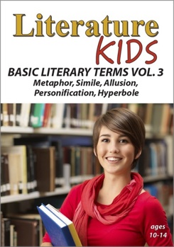 DVD Literature Kids - Basic Literary Terms - Volume Three - Metaphor, Simile, Allusion, Personification, Hyperbole Book