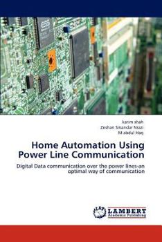 Paperback Home Automation Using Power Line Communication Book