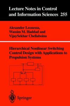 Paperback Hierarchical Nonlinear Switching Control Design with Applications to Propulsion Systems Book