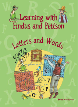 Paperback Learning with Findus and Pettson: Letters and Words Book