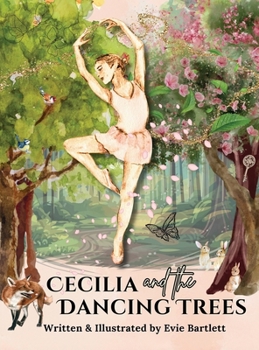 Hardcover Cecilia and the Dancing Trees [Large Print] Book