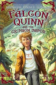 Hardcover Falcon Quinn and the Crimson Vapor Book