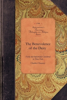Paperback The Benevolence of the Deity Book