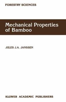 Hardcover Mechanical Properties of Bamboo Book