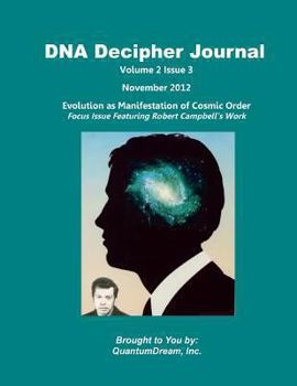 Paperback DNA Decipher Journal Volume 2 Issue 3: Evolution as Manifestation of Cosmic Order Book