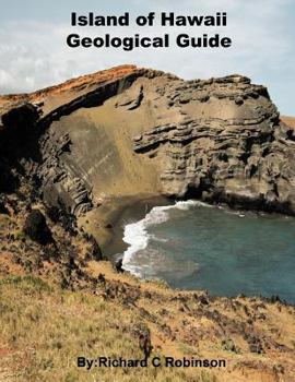 Paperback Island of Hawaii Geological Guide Book