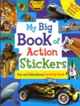 Paperback My Big Book of Action Stickers (Activity Book) Book