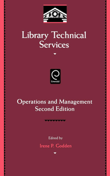 Hardcover Library Technical Services: Operations and Management Book