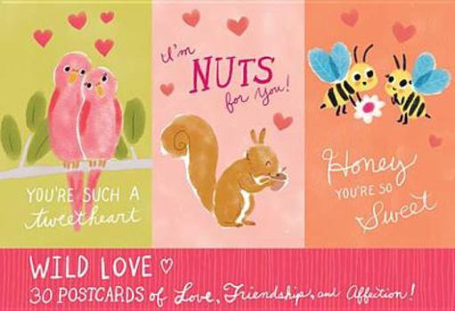 Cards Wild Love Postcard Book