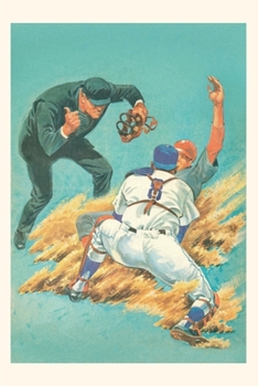 Paperback Vintage Journal Out at Home Plate Book