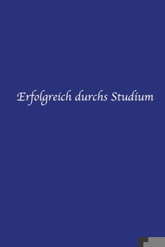 Paperback Lerntagebuch f?r Psychologiestudenten: Erfolgreich durchs Studium [German] Book