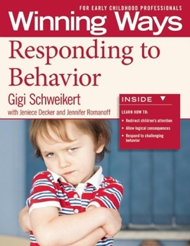 Paperback Responding to Behavior [3-Pack]: Winning Ways for Early Childhood Professionals Book