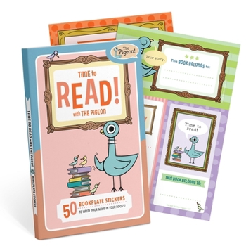 Misc. Time to Read! with the Pigeon: 50 Bookplate Stickers Book