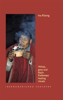 Hardcover White, Grey and Black Kallawaya Healing Rituals Book
