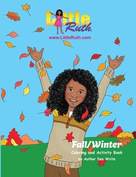 Paperback Little Ruth Fall Winter Coloring and Activity Book