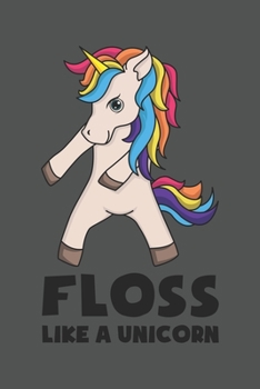 Floss Like A Unicorn: Tanzendes Einhorn Gamer Geschenk F�r Zocker Freundin Dina5 Liniert Notizbuch Tagebuch Planer Notizblock Malheft Kladde Journal Strazze