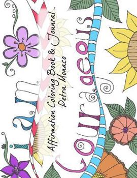 Diary Affirmation Coloring Book & Journal Book