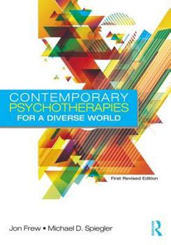 Hardcover Contemporary Psychotherapies for a Diverse World: First Revised Edition Book