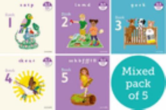 Paperback Essential Letters and Sounds: Essential Blending Books: Phase 2 Class Pack Book