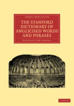 Electronics The Stanford Dictionary of Anglicised Words and Phrases Book