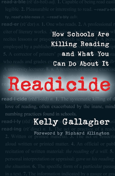 Paperback Readicide: How Schools Are Killing Reading and What You Can Do About It Book