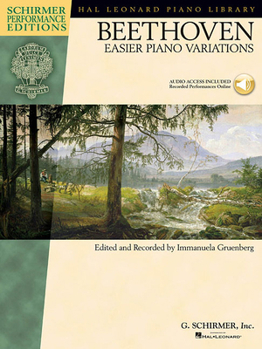 Misc. Ludwig Van Beethoven - Easier Piano Variations: With Access to Online Audio of Performances Book