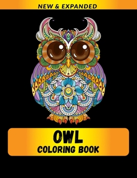 Paperback Owl Coloring Book: Stress Relieving Owls Designs Book