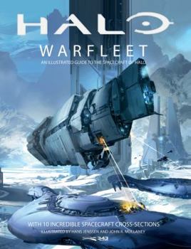 Paperback HALO WARFLEET An Illustrated Guide to the Spacecraft of Halo Book