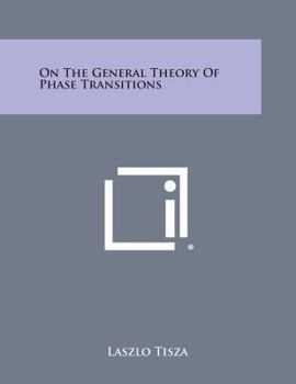 Paperback On the General Theory of Phase Transitions Book