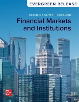 Hardcover Financial Markets and Institutions: 2027 Release Book