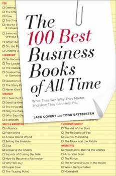 Hardcover The 100 Best Business Books of All Time: What They Say, Why They Matter, and How They Can Help You Book