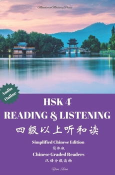 Paperback Hsk 4+ Reading & Listening: Chinese Graded Reader Book