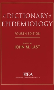 Paperback A Dictionary of Epidemiology Book