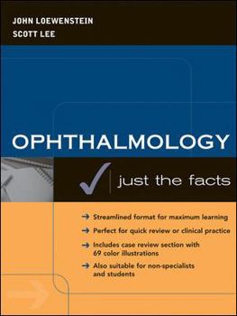 Paperback Ophthalmology: Just the Facts Book