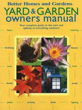 Paperback Yard & Garden Owners Manual Book