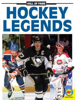 Library Binding Hockey Legends Book