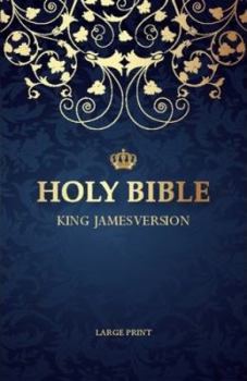 Paperback Large Print Bible-KJV [Large Print] Book