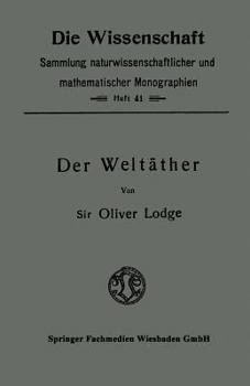 Paperback Der Weltäther [German] Book