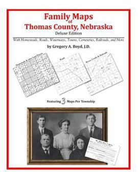 Paperback Family Maps of Thomas County, Nebraska Book