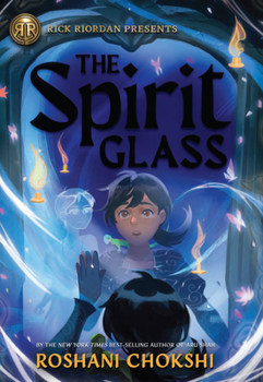 Library Binding Rick Riordan Presents: The Spirit Glass [Large Print] Book