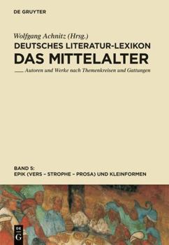 Hardcover Epik Vers - Strophe - Prosa, Und Kleinformen [German] Book