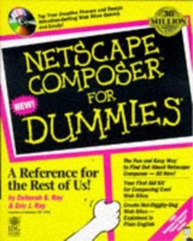 Paperback Netscape Composer for Dummies [With *] Book