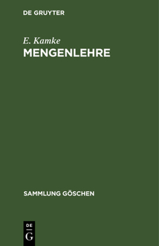Hardcover Mengenlehre [German] Book