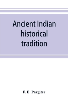 Paperback Ancient Indian historical tradition Book