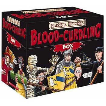 Paperback Blood-curdling Box (Horrible Histories) Book