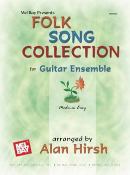 Paperback Folk Song Collection for Guitar Ensemble Book