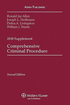Paperback Comprehensive Criminal Procedure, 2010 Supplement Book